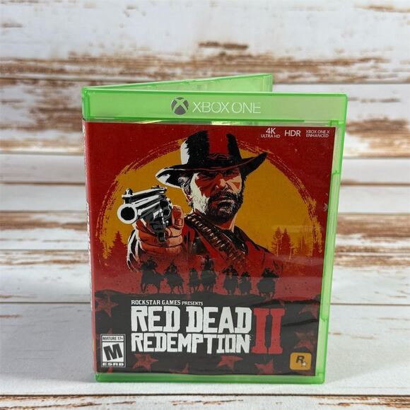 Red Dead Redemption 2 Xbox One 2018 Action Adventure Game M Rating - Picture 1 of 5
